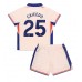 Maillot de foot Chelsea Moises Caicedo #25 Extérieur vêtements enfant 2024-25 Manches Courtes (+ pantalon court)